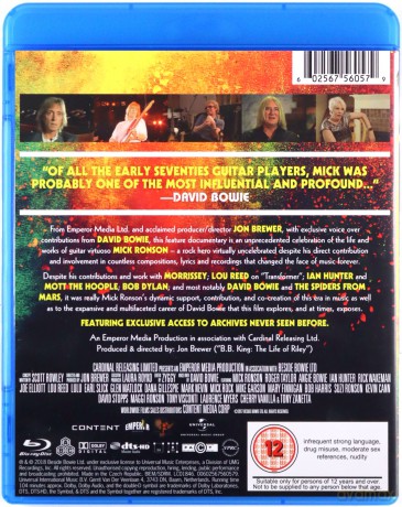 Beside Bowie: The Mick Ronson Story [Blu-Ray]