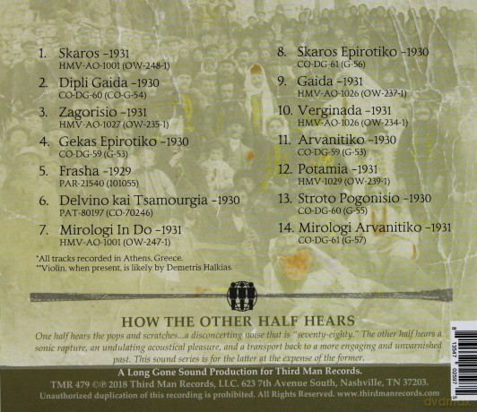 Kitsos Harisiadis: Lament In A Deep Style 1929-1931 [CD]