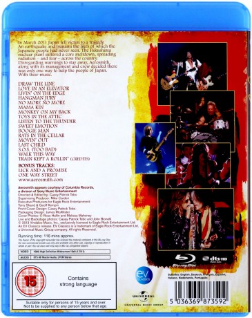 Aerosmith: Rock For The Rising Sun [Blu-Ray]