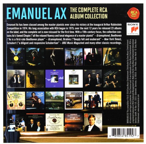 Emanuel Ax: Emanuel Ax - The Complete RCA Album Collection [23CD]