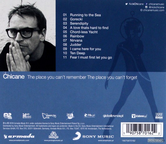 Chicane: The Place You Can't Remember, The Place You Can't Forget [CD]