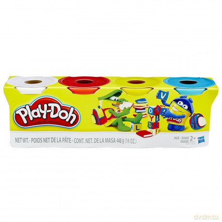 HASBRO PlayDoh Ciastolina 4-pak Classic Color 
