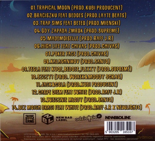 Blacha: Trapical Moon [CD]