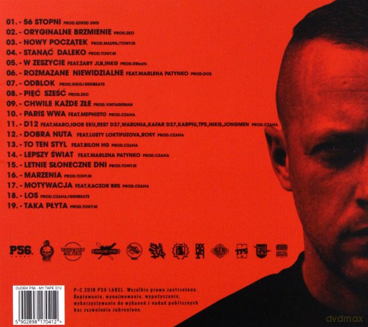 Dudek P56: My Tape D12 [CD]