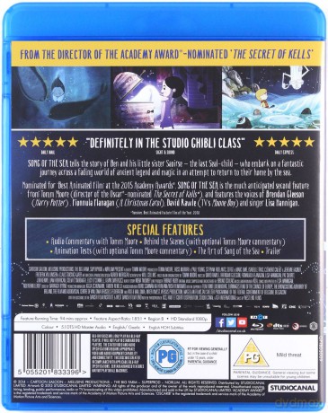 Song of the Sea (Sekrety morza) [Blu-Ray]