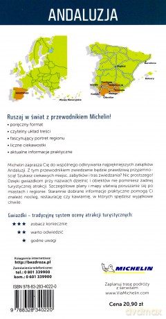Andaluzja. Michelin [KSIĄŻKA]