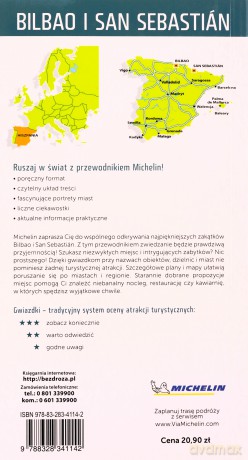 Bilbao i San Sebastian. Michelin [KSIĄŻKA]