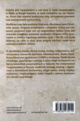 Cisza najstarsza modlitwa świata - Jan Konior [KSIĄŻKA]
