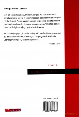 Generacja K (Tom 2) - Marine Carteron [KSIĄŻKA]