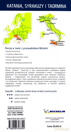 Katania, Syrakuzy i Taormina. Michelin [KSIĄŻKA]