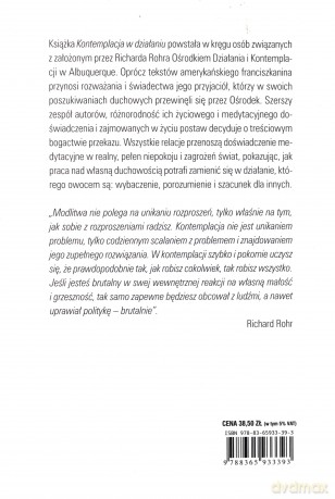 Kontemplacja w działaniu - Richard Rohr [KSIĄŻKA]