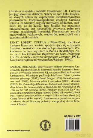 Literatura europejska i łacińskie średniowiecze - Ernst Robert Curtius [KSIĄŻKA]