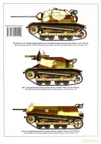 TK-3/TKS (20 MM) TKD/TKS-D Tank Power vol. CLXXXIX 451 - Janusz Ledwoch [KSIĄŻKA]