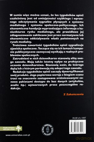 Tygodniki opinii w zmieniającej się rzeczywistości - Tomasz Mielczarek [KSIĄŻKA]