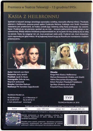 Kasia z Heilbronnu [DVD]