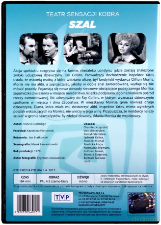 Teatr sensacji Kobra: Szal [3DVD]