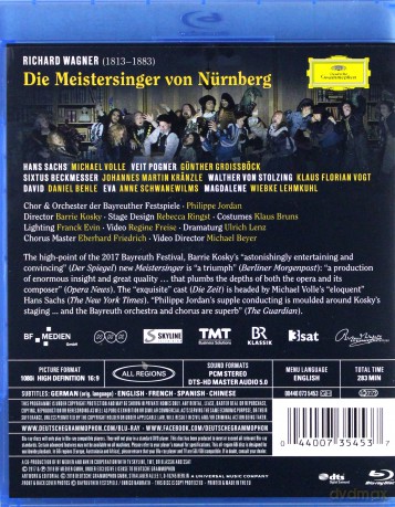 Wagner Die Meistersinger Von Nurnburg [Blu-Ray]