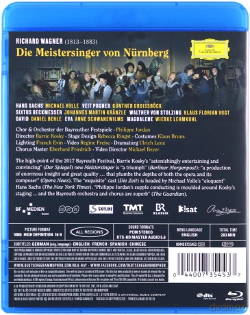 Wagner Die Meistersinger Von Nurnburg [Blu-Ray]