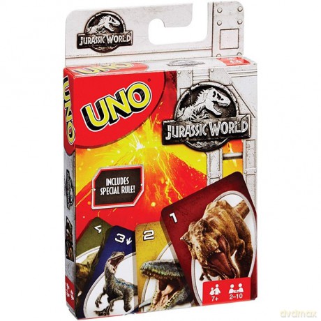 MATTEL UNO Jurrasic World [KARTY]