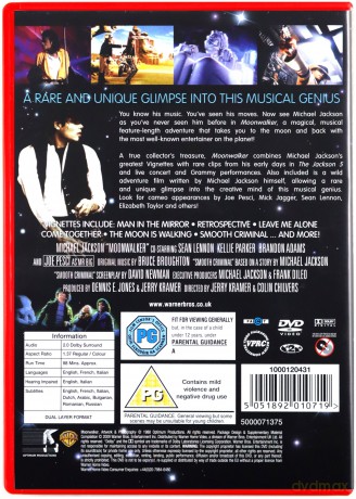 Michael Jackson - Moonwalker [DVD]