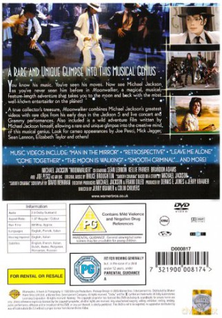 Michael Jackson - Moonwalker [DVD]