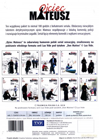 Ojciec Mateusz Sezon 1-10 Pakiet [BOX] [40DVD]