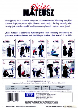 Ojciec Mateusz Sezon 1-10 Pakiet [BOX] [40DVD]