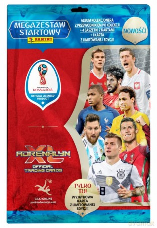 Kolekcja FIFA World Cup Russia 2018 Mega Zestaw Startowy [KARTY]