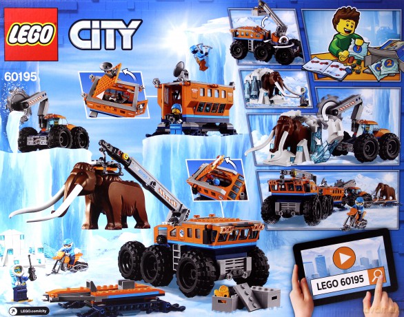 LEGO City Arktyczna baza mobilna (60195) [KLOCKI]