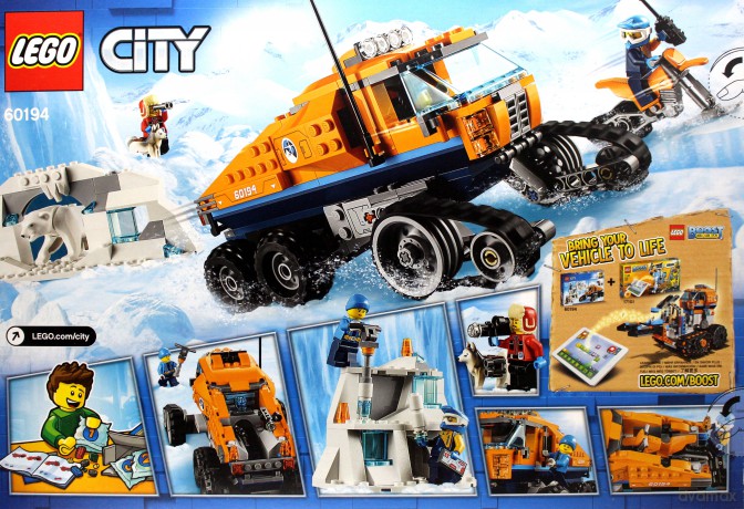 LEGO City Arktyczna terenówka zwiadowcza (60194) [KLOCKI]