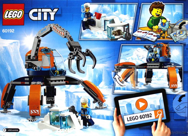 LEGO City Arktyczny łazik lodowy (60192) [KLOCKI]