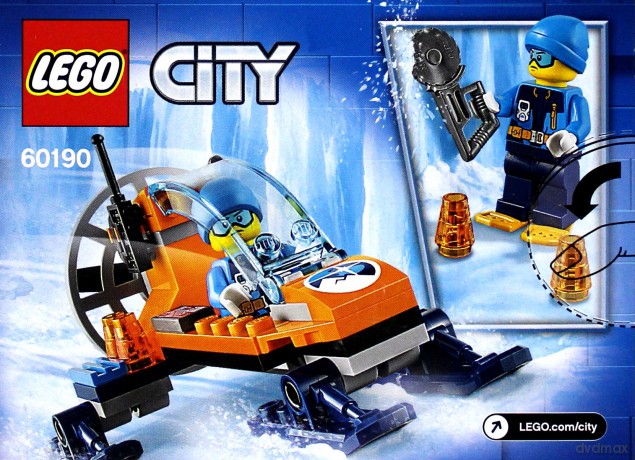 LEGO City Arktyczny ślizgacz (60190) [KLOCKI]