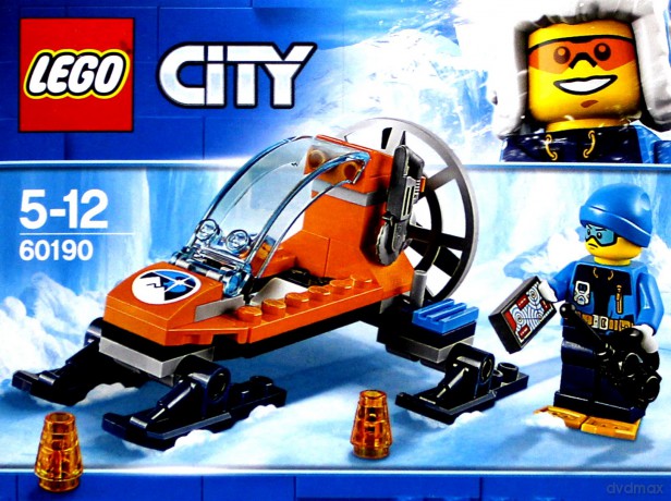 Lego City Arktyczny ślizgacz 60190 Klocki Dvdmaxpl