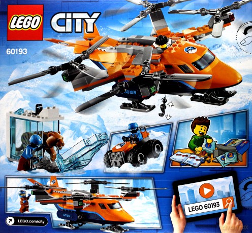 LEGO City Arktyczny transport powietrzny (60193) [KLOCKI]
