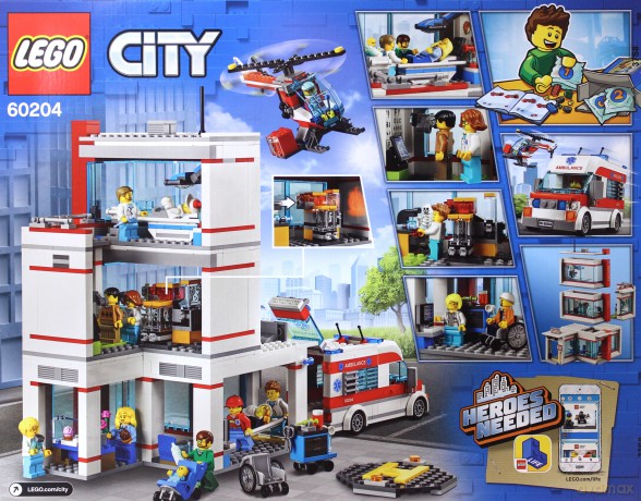 LEGO City Szpital (60204) [KLOCKI]