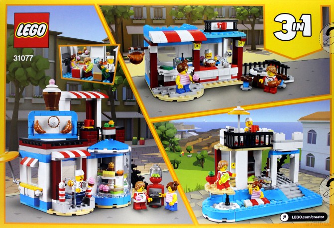 LEGO Creator Słodkie niespodzianki (31077) [KLOCKI]