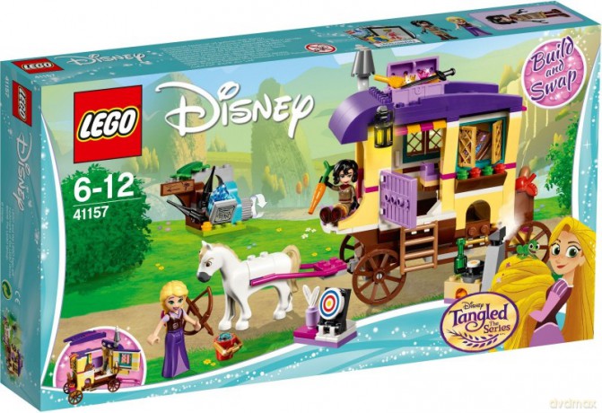 LEGO Disney Princess Karawana podróżna Roszpunki (41157) [KLOCKI]