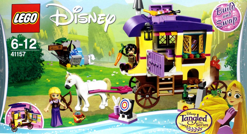 LEGO Disney Princess Karawana podróżna Roszpunki (41157) [KLOCKI]