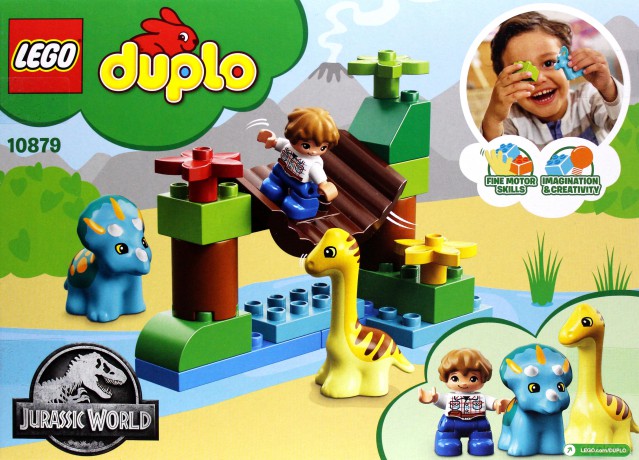 LEGO DUPLO Jurassic World Minizoo Łagodne olbrzymy (10879) [KLOCKI]