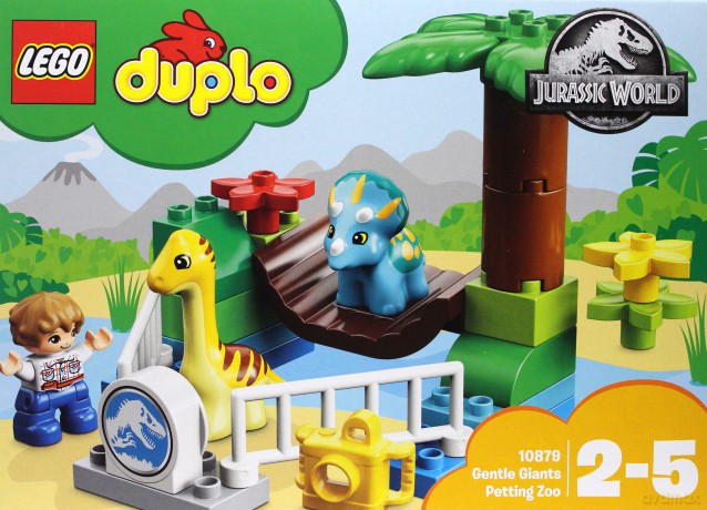 LEGO DUPLO Jurassic World Minizoo Łagodne olbrzymy (10879) [KLOCKI]