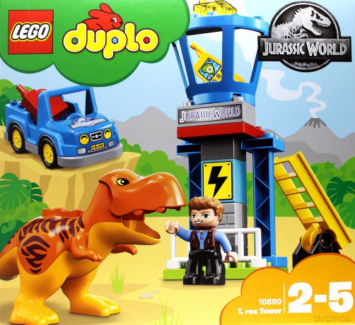 LEGO DUPLO Jurassic World Wieża tyranozaura (10880) [KLOCKI]