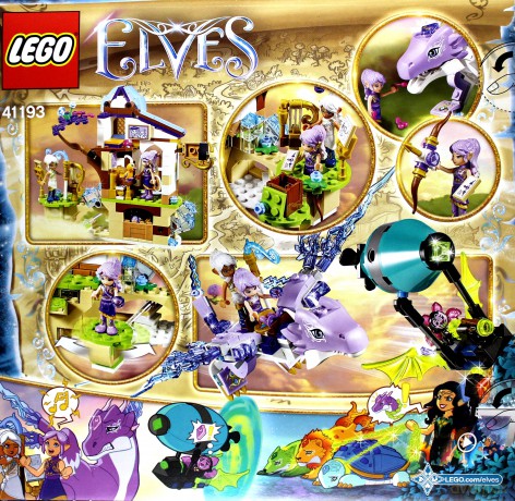 LEGO Elves Aira i pieśń smoka wiatru (41193) [KLOCKI]