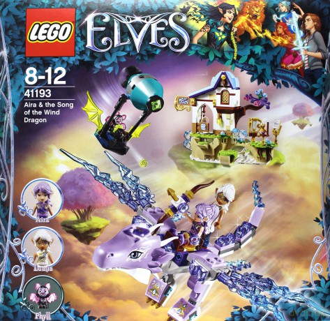 LEGO Elves Aira i pieśń smoka wiatru (41193) [KLOCKI]