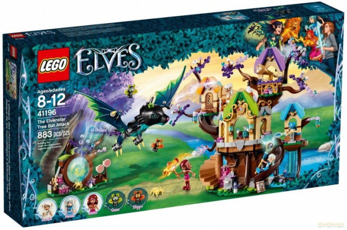 LEGO Elves Atak nietoperzy na Drzewo Elvenstar (41196) [KLOCKI]