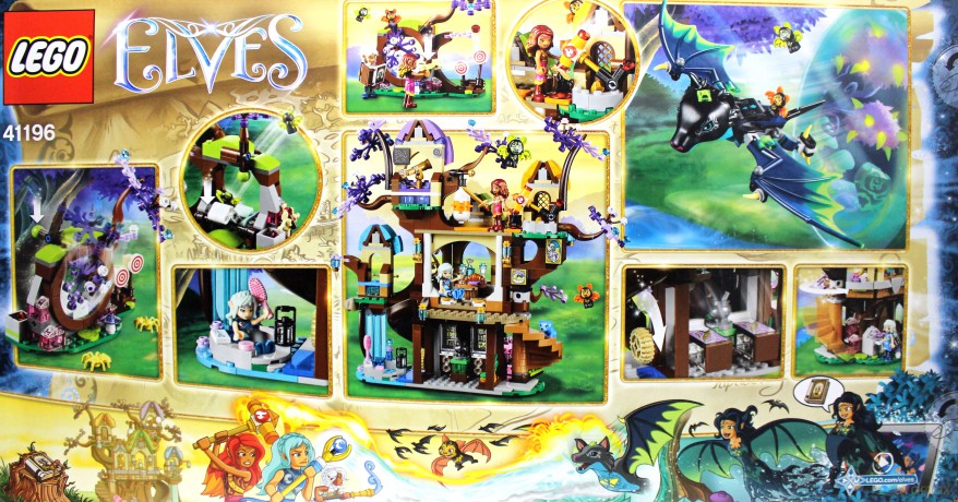 LEGO Elves Atak nietoperzy na Drzewo Elvenstar (41196) [KLOCKI]