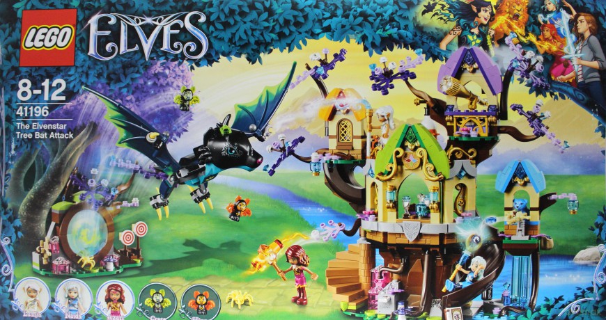 LEGO Elves Atak nietoperzy na Drzewo Elvenstar (41196) [KLOCKI]