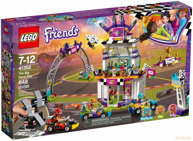 LEGO Friends Dzień wielkiego wyścigu (41352) [KLOCKI]