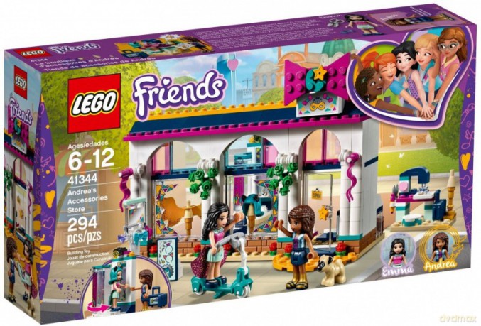 LEGO Friends Sklep z akcesoriami Andrei (41344) [KLOCKI]