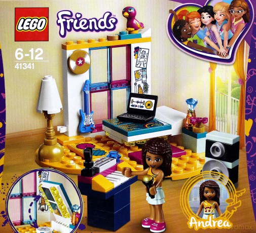 LEGO Friends Sypialnia Andrei (41341) [KLOCKI]