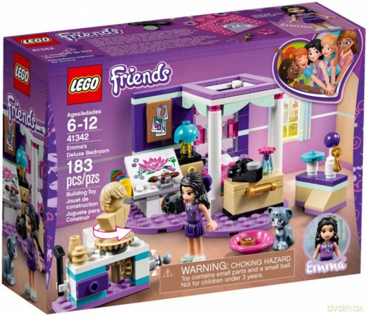 LEGO Friends Sypialnia Emmy (41342) [KLOCKI]